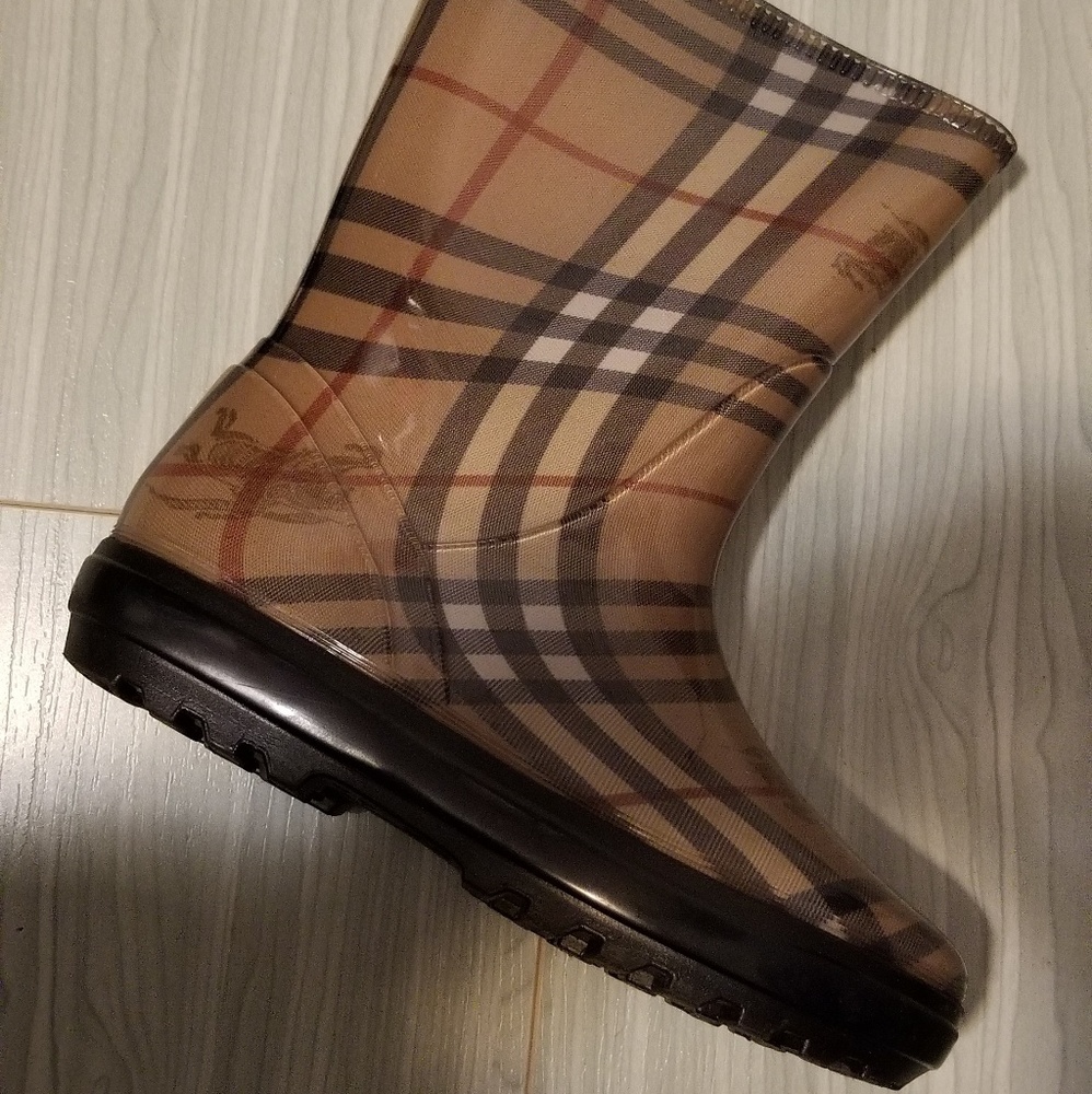 Burberry Rain Boots .